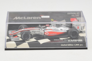 McLaren MP4-24 Mercedes #2 H. Kovalainen Vodafone McLaren Showcar F1 2009 Minichamps 1:43 530094372 Metal - imaginea 4 din 5