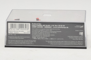 Vodafone McLaren Mercedes MP4-25 J. Button F1 Showcar 2010 Minichamps 1:43 530104371 Metal - imaginea 4 din 5