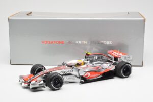 McLaren MP4-22 Mercedes #2 L. Hamilton 2007 Dealer Edition Minichamps 1:18 530071802 Metal - imaginea 6 din 6