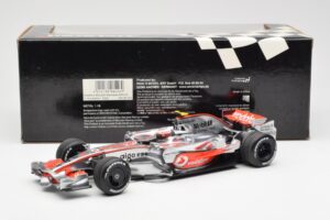 McLaren MP4-23 Mercedes #23 H. Kovalainen 2008 Minichamps 1:18 530081823 Metal - imaginea 6 din 6