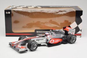 McLaren MP4-25 Vodafone #1 J. Button F1 2010 Minichamps 1:18 530101871-R1 Metal - imaginea 7 din 7