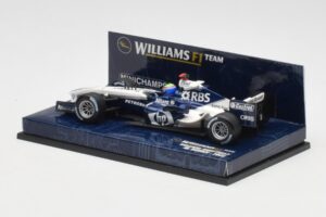 Williams FW27 BMW #7 M. Webber F1 2005 Minichamps 1:43 400050007 Metal - imaginea 3 din 5