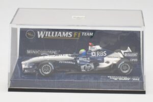 Williams FW27 BMW #7 M. Webber F1 2005 Minichamps 1:43 400050007 Metal - imaginea 5 din 5