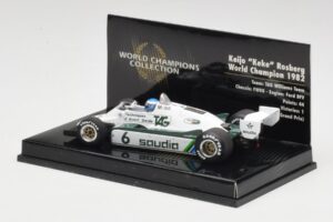 Williams FW08 #6 K. Rosberg F1 World Champion 1982 Minichamps 1:43 436820106 Metal - imaginea 2 din 4