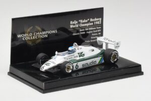 Williams FW08 #6 K. Rosberg F1 World Champion 1982 Minichamps 1:43 436820106 Metal - imaginea 3 din 4