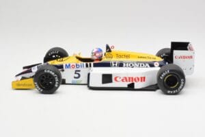Williams FW11 Honda #5 N. Mansell F1 1986 MCG 1:18 MCG18627F Metal - imaginea 3 din 6