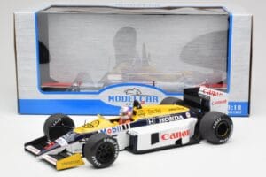 Williams FW11 Honda #5 N. Mansell F1 1986 MCG 1:18 MCG18627F Metal - imaginea 6 din 6