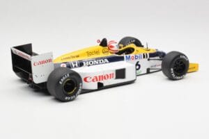 Williams FW11 Honda #6 N. Piquet F1 1986 MCG 1:18 MCG18626F Metal - imaginea 2 din 6