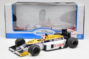 Williams FW11 Honda #6 N. Piquet F1 1986 MCG 1:18 MCG18626F Metal - imaginea 6 din 6