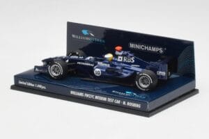 Williams FW27C N. Rosberg F1 Test 2005 Minichamps 1:43 400050110 Metal - imaginea 2 din 5