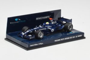 Williams FW27C BMW #7 M. Webber Test Car F1 2005 Minichamps 1:43 400050109 Metal - imaginea 2 din 5