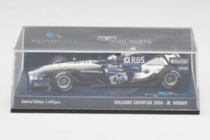 Williams FW28 M. Webber Showcar F1 2006 Minichamps 1:43 400060079 Metal - imaginea 5 din 5