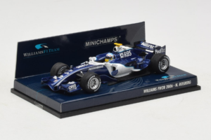 Williams FW28 Cosworth #10 N. Rosberg Williams F1 Team 2006 Minichamps 1:43 400060010 Metal - imaginea 2 din 5