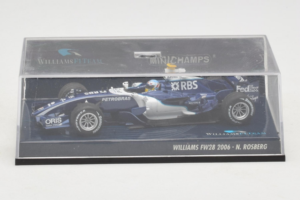 Williams FW28 Cosworth #10 N. Rosberg Williams F1 Team 2006 Minichamps 1:43 400060010 Metal - imaginea 4 din 5