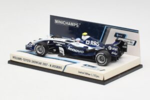 Williams FW29 N. Rosberg F1 Showcar 2007 Minichamps 1:43 400070086 Metal - imaginea 2 din 5