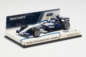 Williams FW29 N. Rosberg F1 Showcar 2007 Minichamps 1:43 400070086 Metal - imaginea 3 din 5