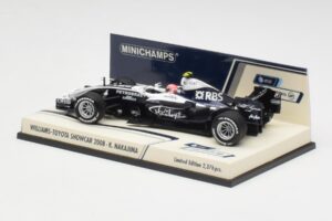 Williams FW30 K. Nakajima F1 Showcar Version 1 2008 Minichamps 1:43 400080078 Metal - imaginea 2 din 5