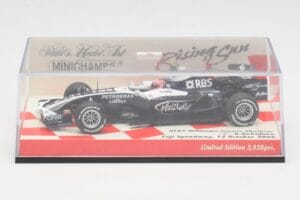 Williams FW30 K. Nakajima F1 Showcar Version 2 2008 Minichamps 1:43 403080178 Metal - imaginea 4 din 5