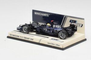 Williams FW30 N. Rosberg Barcelona Test 2008 Minichamps 1:43 400080207 Metal - imaginea 2 din 6