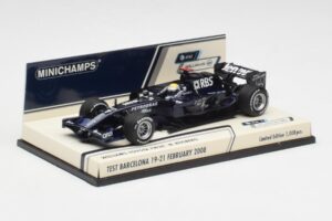 Williams FW30 N. Rosberg Barcelona Test 2008 Minichamps 1:43 400080207 Metal - imaginea 3 din 6