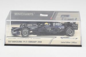 Williams FW30 N. Rosberg Barcelona Test 2008 Minichamps 1:43 400080207 Metal - imaginea 4 din 6
