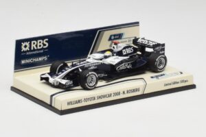 Williams FW30 N. Rosberg F1 Showcar 2008 Minichamps 1:43 403080077 Metal - imaginea 3 din 4