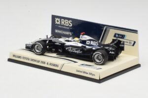 Williams FW30 N. Rosberg F1 Showcar 2008 Minichamps 1:43 403080077 Metal - imaginea 4 din 4