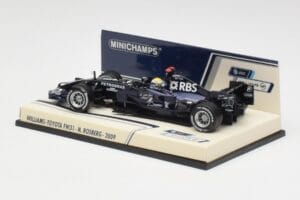 Williams FW31 Toyota #16 N. Rosberg F1 2009 Minichamps 1:43 400080207-M1 Metal - imaginea 2 din 4