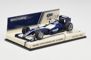 Williams FW31 N. Rosberg F1 Showcar 2009 Minichamps 1:43 400090086 Metal - imaginea 2 din 4