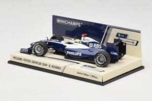 Williams FW31 N. Rosberg F1 Showcar 2009 Minichamps 1:43 400090086 Metal - imaginea 3 din 4