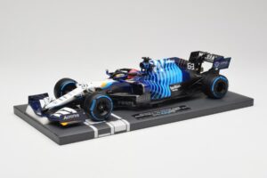 Williams FW43B Mercedes #63 G. Russell Belgian GP 2021 Minichamps 1:18 117211363 Rășină - imaginea 2 din 7