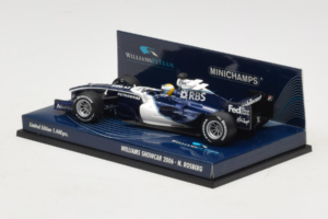 Williams FW28 Cosworth #10 N. Rosberg Williams F1 Team Showcar 2006 Minichamps 1:43 400060080 Metal - imaginea 3 din 5