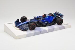 Williams FW44 Mercedes #23 A. Albon Bahrain GP 2022 Case Edition Minichamps 1:18 147220123 Rășină - imaginea 2 din 7