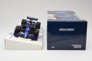 Williams FW44 Mercedes #23 A. Albon Bahrain GP 2022 Case Edition Minichamps 1:18 147220123 Rășină - imaginea 6 din 7