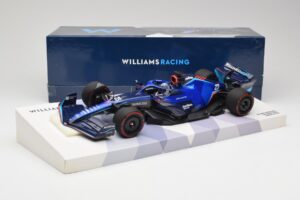 Williams FW44 Mercedes #23 A. Albon Bahrain GP 2022 Case Edition Minichamps 1:18 147220123 Rășină - imaginea 7 din 7