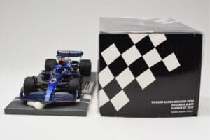 Williams FW44 Mercedes #23 A. Albon Bahrain GP 2022 Minichamps 1:18 117220123 Rășină - imaginea 6 din 7