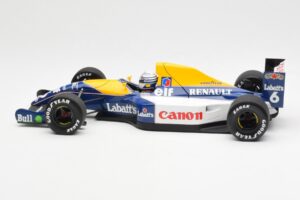 Williams Renault FW14 #6 R. Patrese F1 1991 Minichamps 1:18 100910006 Metal - imaginea 4 din 8