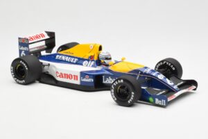 Williams Renault FW14 #6 R. Patrese F1 1991 Minichamps 1:18 100910006 Metal - imaginea 6 din 8