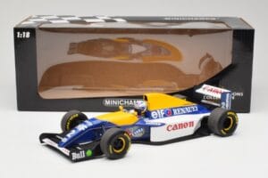 Williams FW15C Renault #2 A. Prost F1 World Champion 1993 Minichamps 1:18 180930002 Rășină - imaginea 7 din 7