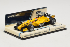 Williams FW29 Toyota A. Wurz Williams F1 Team Showcar 2007 Minichamps 1:43 400070087 Metal - imaginea 2 din 5