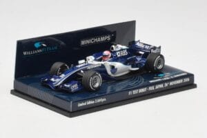 Williams FW28 Toyota K. Nakajima F1 Test Debut 2006 Minichamps 1:43 400060135 Metal - imaginea 2 din 6