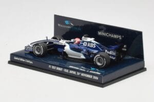Williams FW28 Toyota K. Nakajima F1 Test Debut 2006 Minichamps 1:43 400060135 Metal - imaginea 4 din 6