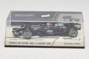 Williams Toyota FW29B K. Nakajima Jerez Test 14 Ianuarie 2008 Minichamps 1:43 400080108 Metal - imaginea 5 din 5