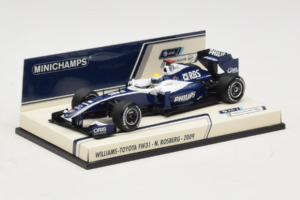 Williams FW31 Toyota #16 N. Rosberg F1 2009 Minichamps 1:43 400090016 Metal - imaginea 2 din 5