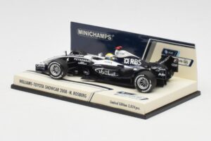 Williams FW30 Toyota Showcar #16 N. Rosberg F1 2008 Minichamps 1:43 400080077 Metal - imaginea 3 din 5