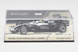 Williams FW30 Toyota Showcar #16 N. Rosberg F1 2008 Minichamps 1:43 400080077 Metal - imaginea 5 din 5