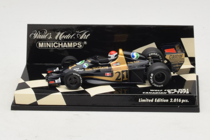 Wolf WR1 Ford B. Rahal F1 1978 Minichamps 1:43 400780021 Metal