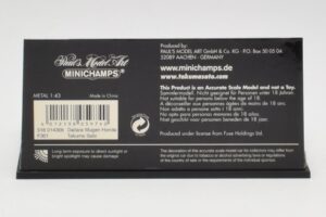 Dallara F301 Mugen Honda T. Sato Macau GP Winner 2001 Minichamps 1:43 518014306 Metal - imaginea 4 din 5