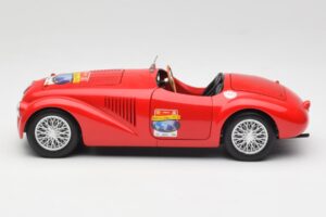 Ferrari 166 MM Barchetta Roșu Hot Wheels 1:18 B6054 Metal - imaginea 4 din 8