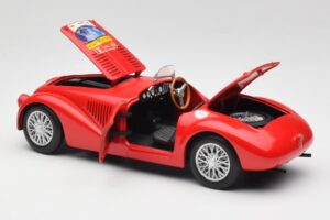 Ferrari 166 MM Barchetta Roșu Hot Wheels 1:18 B6054 Metal - imaginea 5 din 8